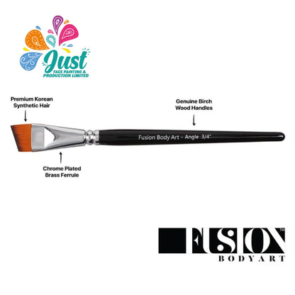 Fusion brush - FUSION BODY ART BRUSH 3/4 ANGLE