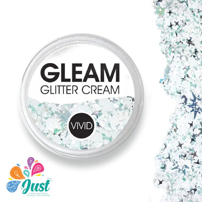 Vivid Glitter Glitter Cream - Avalanche - Gleam Chunky Glitter Cream (10g )