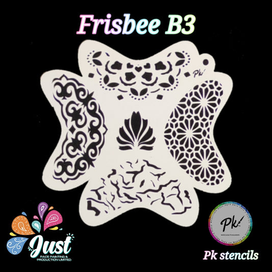 Frisbee Stencil - B3