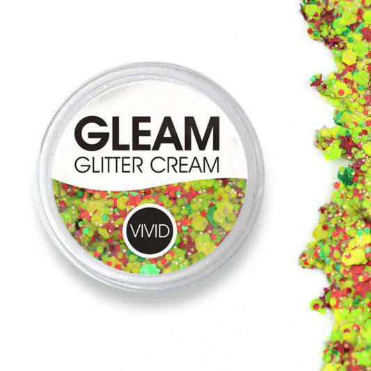 Vivid Glitter Glitter Cream - Carnaval - Gleam Chunky Glitter Cream (10g / Stackable Jar)