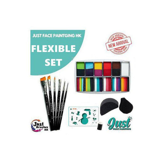 Just Face Painting - Flexible Set