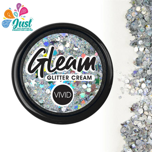 Vivid Glitter Glitter Cream - Heaven - Gleam Chunky Glitter Cream (10g /Base Jar)