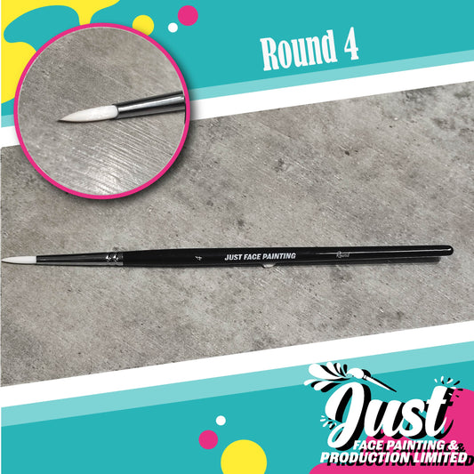 Just Brushes by Just Face Painting (1pc / set of 6 pcs) - Round 4