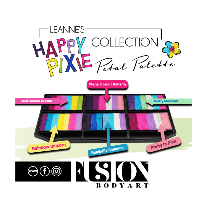 Fusion Spectrum Palette - LEANNE'S HAPPY PIXIE - PETAL PALETTE