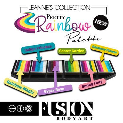 Fusion Palette - Leanne's Pretty Rainbow Palette