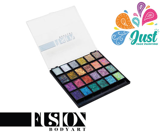 Fusion Glitter cream - Magic Sparkles | Colour Shifting Glitter Cream Palette (24 colours) New Arrival