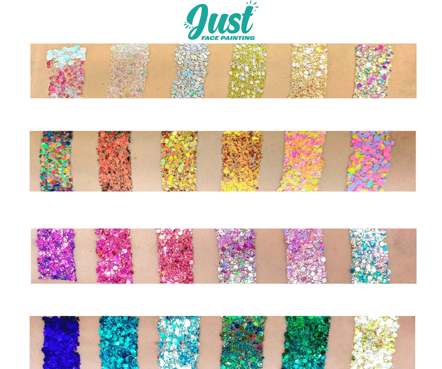 Fusion Glitter cream - Glitter Cream Palette | Gala Sparkles