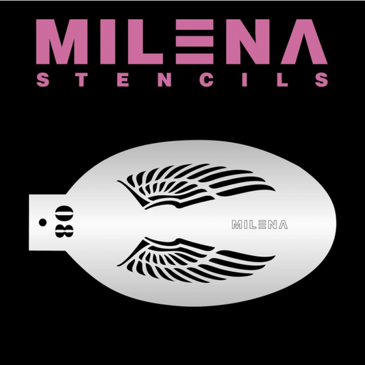 Milena Stencils 008 Angel Wings