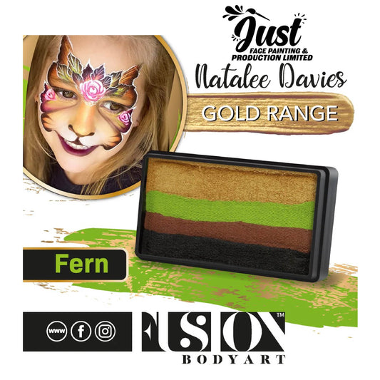 Fusion Split Cake - Natalee Davies Gold Range - Fern