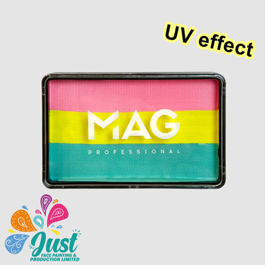 MAG Face Painting - Aquagrim MAG Split cake - Split cake MAG 50 gr Pastel (UV effect)