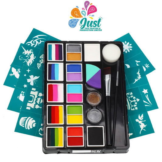 Fusion Body Art - Perfect Face Painting Kit