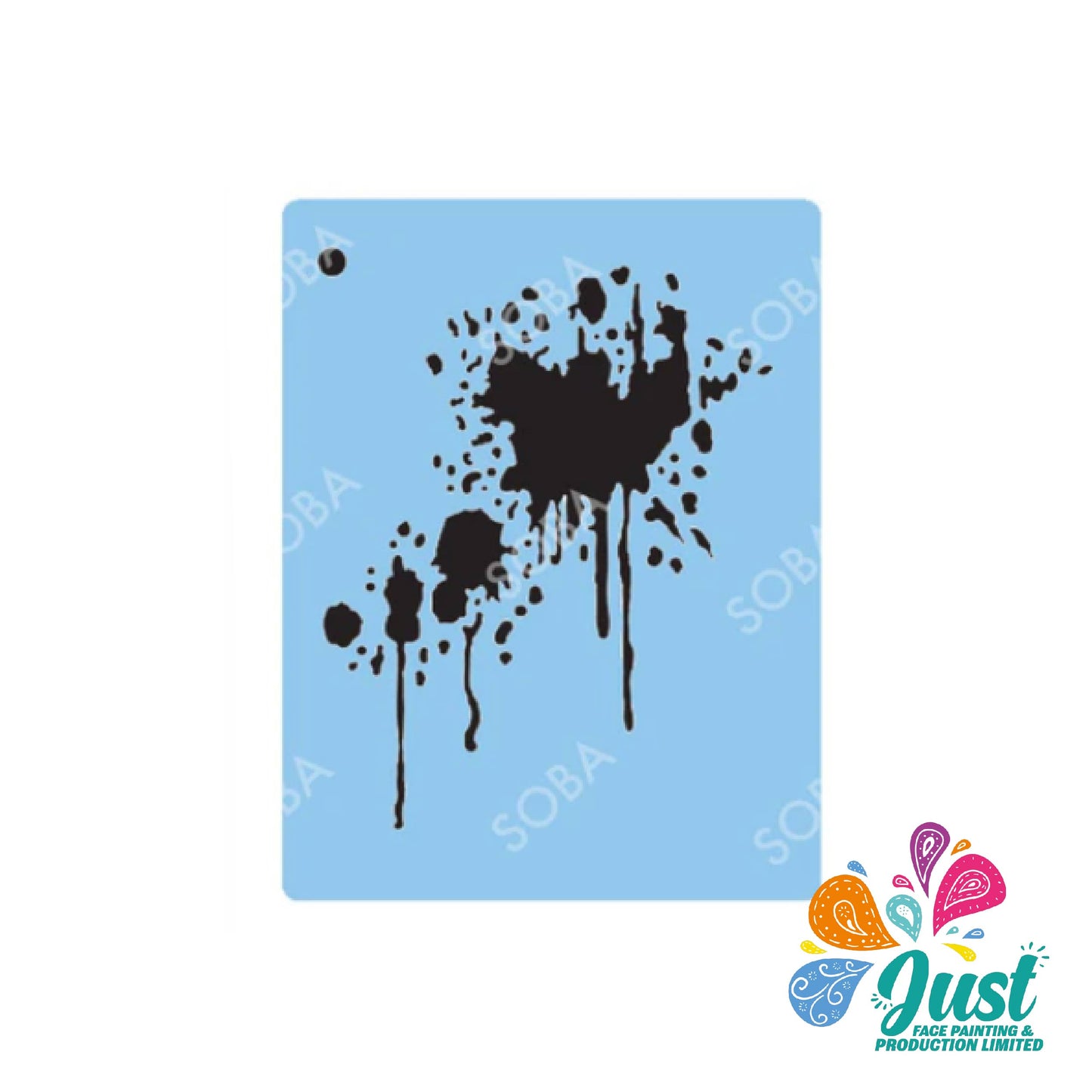 Proaiir Stencils - QEZ093 Splash box 2