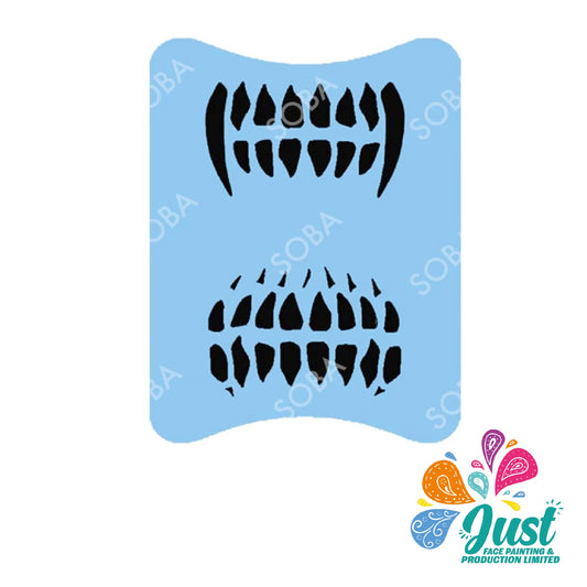 Proaiir Stencils - QEZ 041 Teeth Stencil