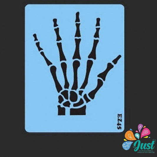 Proaiir Stencils - QEZ 067- Skeleton Hand