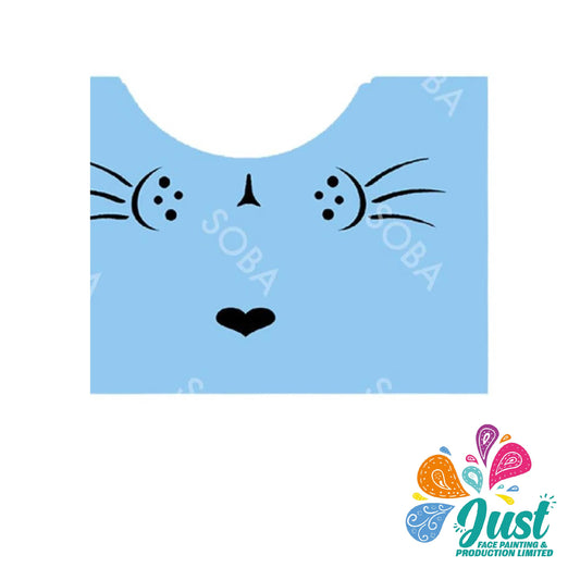 Proaiir Stencils - QEZ 076 Kitty Whisker Stencil