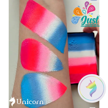 Unicorn Split Cake 50g - Аквагрим Unicorn Face Painting Gentle Fairy