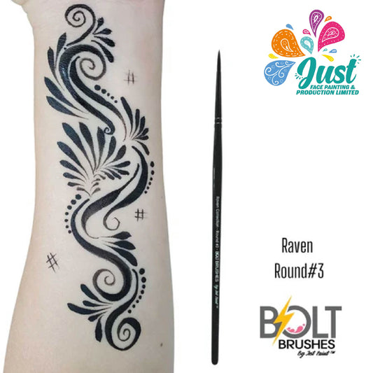 BOLT brushes from Jest Paint - RAVEN Collection Round #3