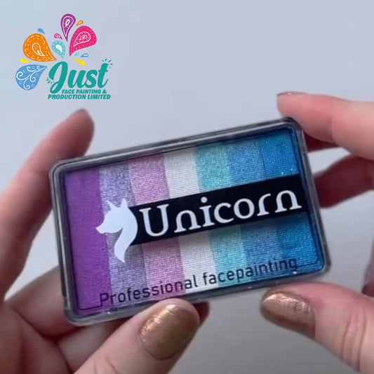 Unicorn Split Cake 50g - Аквагрим Unicorn Face Painting Sapphire