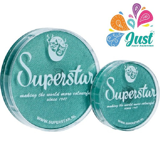 Superstar - Aqua Face- and Bodypaint 45G - Star green (shimmer)