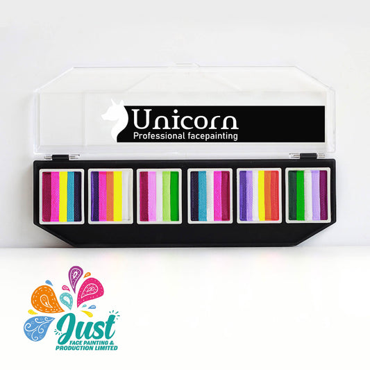 Unicorn Palette - Аквагрим Unicorn Face Painting - Summer Shine Palette 6x10g