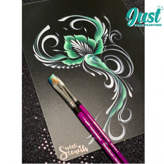 Blazin Brush - Sweet practice - Face painting Board * Francesca (Double - sided)