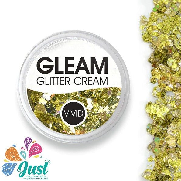 Vivid Glitter Glitter Cream - Treasure - Gleam Chunky Glitter Cream (10g / 30g)