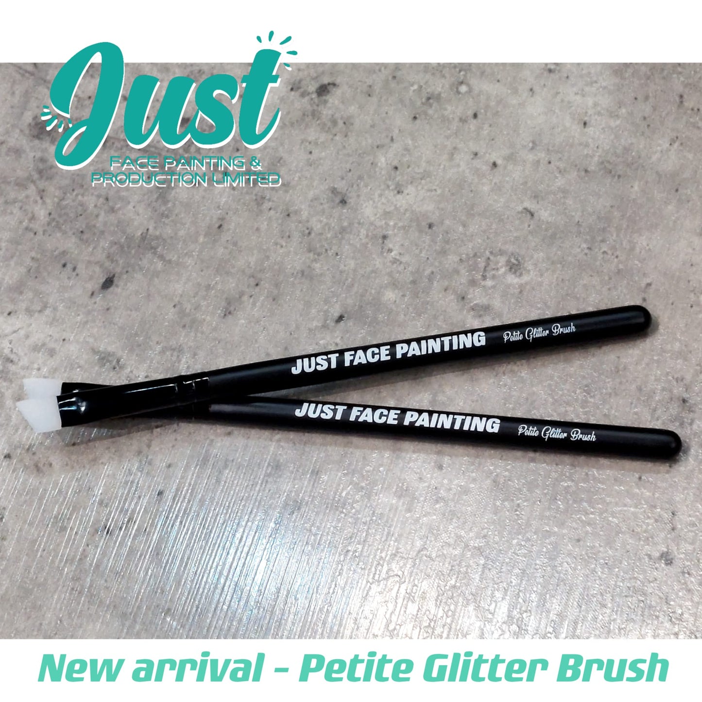 Just Face Painting - Petite Glitter brush (1 pc)