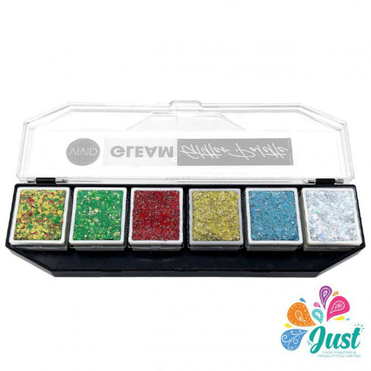 Vivid Gleam Glitter Cream Palette - Christmas Miracle - Limited Edition (6 colours)