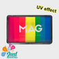 MAG Face Painting - Aquagrim MAG Split cake - Split cake MAG 50 gr Contrasty Rainbow (UV effect)