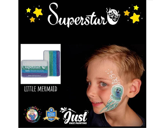 Superstar - Littler Colours Rainbow cake 30G - Little Mermaid (1 pc)