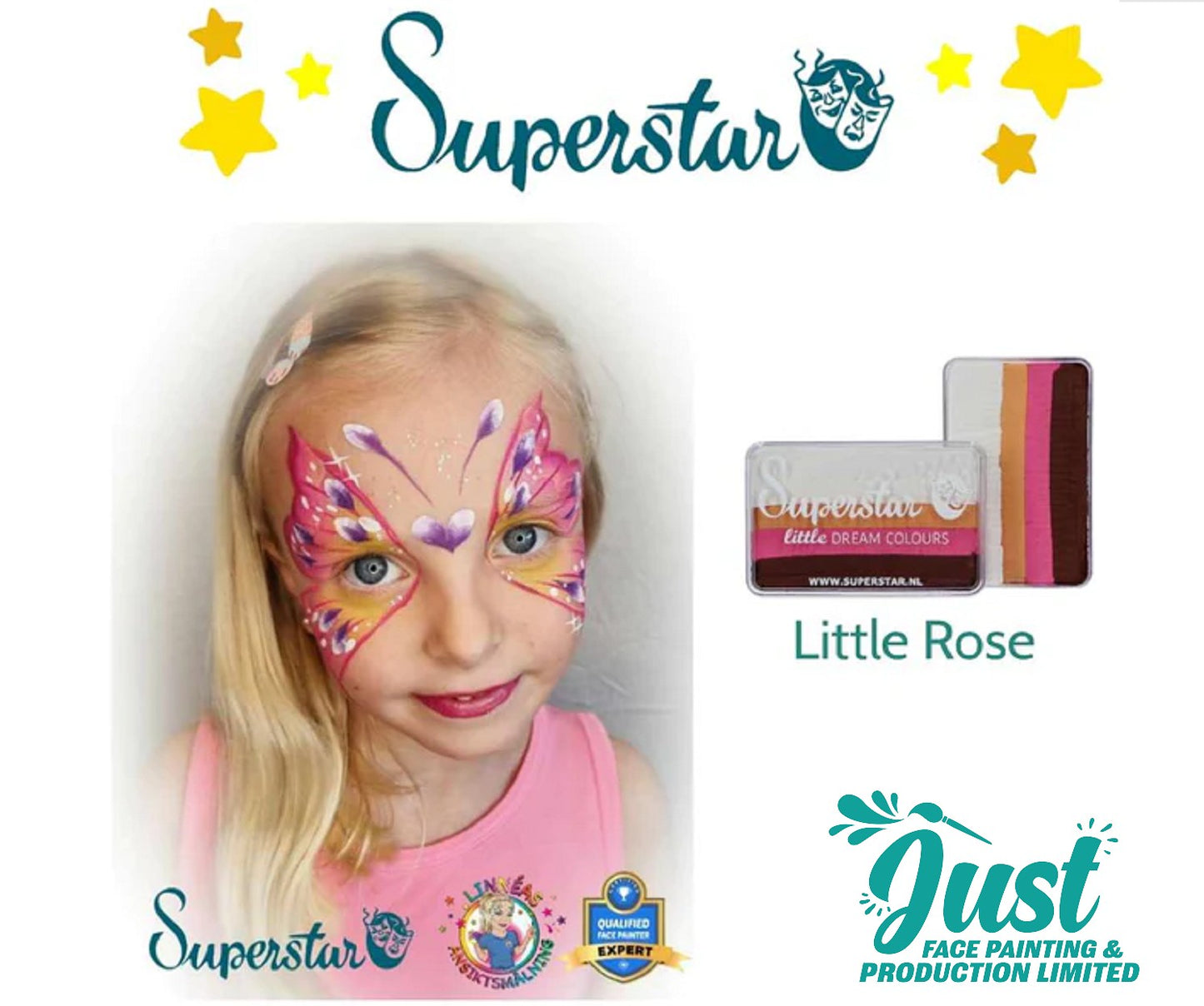 Superstar - Littler Colours Rainbow cake 30G - Little Rose (1 pc)