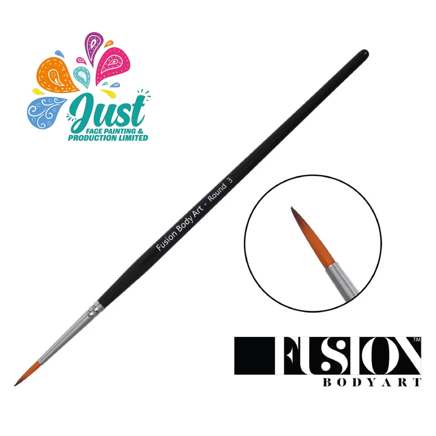 Fusion brush - FUSION BODY ART BRUSH - Round 3