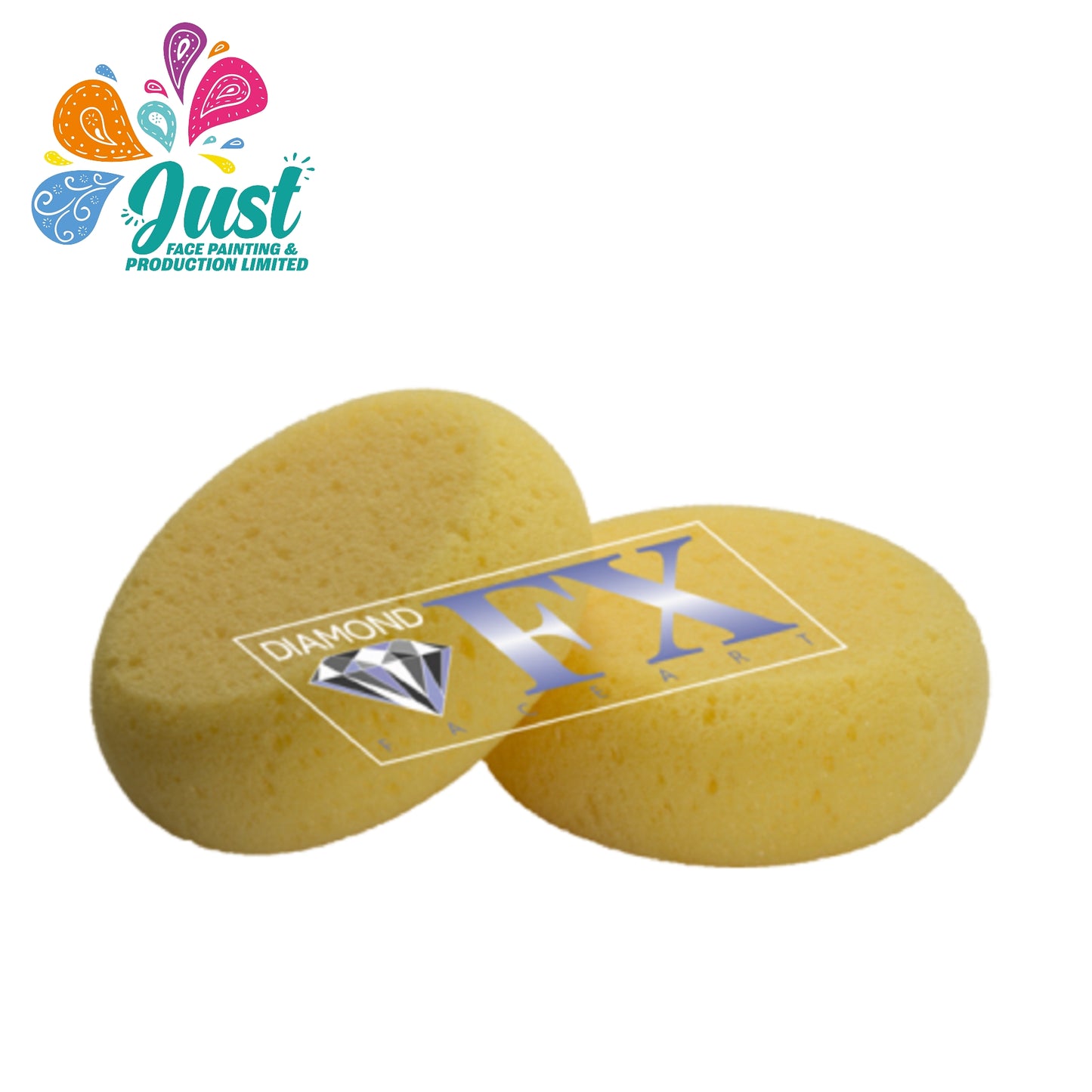 Diamond FX Rounded Shaped Sponge (Yellow)