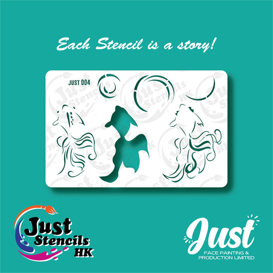Just Stencils - JUST004 Goldfish