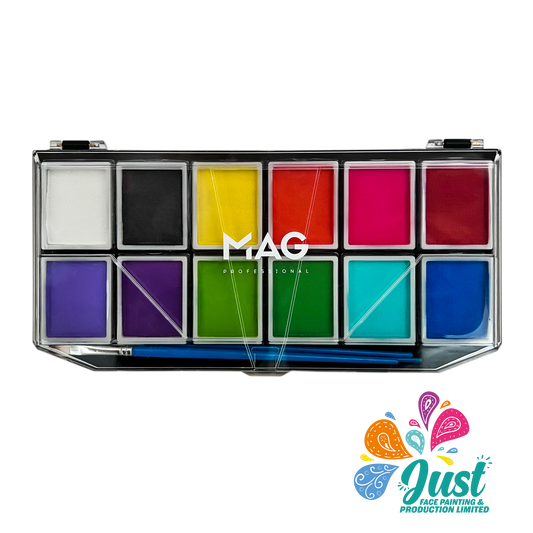 MAG Face Painting - Aquagrim MAG Palette - Face painting MAG Set standard 12 pcs * 10 g (Copy)